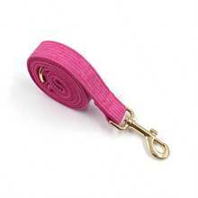 Fashion Corduroy Chenille Metal Clasp Dog Leash, Dog Walking Leash, Pet Accessories (Slight Color Difference Due To Fabric Batch, Sent Randomly)