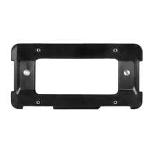 For BMW Black Rear License Plate Mount Frame Holder Bumper Bracket W/Screws