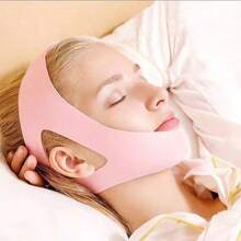 1 件装粉色面膜绷带睡眠面膜，适合女士日常佩戴