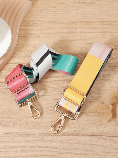 新款扎染图案肩带，可更换可调节包带，多功能旅行配件