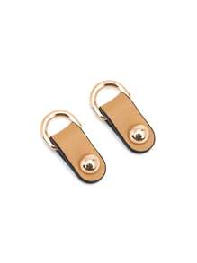 1 par de accesorios de bolsa con bolsa de cubo de metal, bolsa lateral con cremallera, accesorios DIY, repuesto, reutilizables, adecuados para diversos bolsos para mujeres, regalos de Navidad, regalo de Acción de Gracias vintage - Multicolor - Ver 13