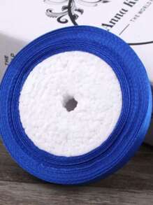 1 Roll 1cm X 25yd Satin Ribbon Hairbands DIY Craft Gift Wrapping Cake Decoration Strings - Multicolor - View 12