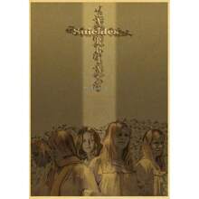 1pc/3PCS Áp phích nghệ thuật treo tường Không khung/Có khung Pop The Virgin Suicides Poster Tranh vải Canvas phim tình yêu cổ điển In hình ảnh cho phòng khách hiện đại Nghệ thuật treo tường rạp chiếu phim Trang trí nhà cửa - Nhiều màu - Xem 38