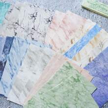 30张海浪剪贴簿纸剪贴簿材料垃圾日记用品美学艺术工艺品子弹日记背景纸、学校用品、返校