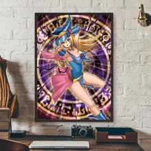 1 件墙壁艺术海报 Amine 经典动漫海报高清艺术，适用于住宅和宿舍墙壁、客厅和酒吧装饰、餐厅或浴室、房间装饰、无框架高品质、室内/室外油画艺术、无框架/有框架、带框架墙壁艺术 - 彩色 - 查看 50