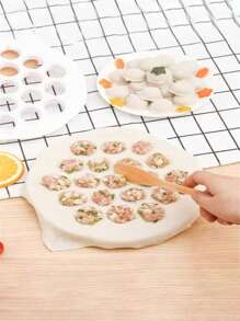 2 Pieces / 1 Piece 19-Hole Chinese-Style Simple And Convenient Dumpling Mold, Kitchen Pasta Machine, Italian Dumpling Making Mold, Suitable For Homemade Dumpling Skins And Fillings, Pastry Tools DIY Dumpling Tools - Dumpling Mold - 19-Hole Dumpling Machine - Dumpling Plastic Set - Easy Dumpling Press Mold - Quick And Fun Dumpling Making - White - View 10