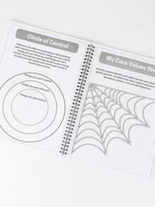 Art Therapy Worksheets For Mental Health School, Self Esteem, Therapy Social Work, Therapeutic Worksheet, Digital PDF, Therapy Workbook,School Supplies,Back To School - Multicolor - View 5