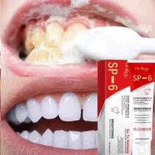 120g 畅销美白牙膏，亮白和清洁，去除顽固污渍和黄牙，植物成分，口腔护理牙膏 - 紅色 - 查看 2