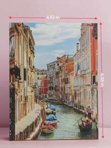 1pc Wedding Photo Album 6 Inch 100 Sheets European Style Cover For Birthday Photos - Multicolor - View 3