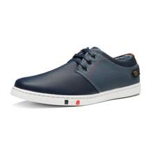 Men's Fashion Sneakers Flexible And Soft - Blue - View 4