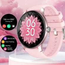 SIMSONLAB Smart Watch, Wireless Calling /Dial, Various APP Reminders,Suitable For Men And Women, Sports Watches, Custom Wallpaper,Compatible With Iphone/Andriod