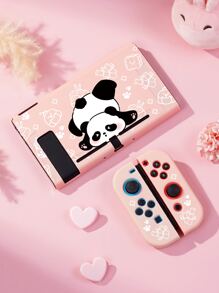 Accessories For New 2 (2025) Console, Panda Pattern Protective Case, Compatible With Switch NS/Switch OLED/Lite, Switch Game Console Accessories, Protective Cover/Storage Bag, Game Card Storage Box, Switch Protective Case, Best Gift Compatible With Switch Players - Multicolor - View 6