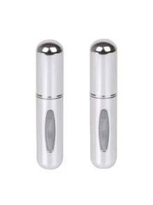 2 pièces Bouteille de parfum rose vif de 5 ml, bouteille de rangement de parfum, bouteille de vaporisateur rechargeable, bouteille de décantation de parfum, petite bouteille réutilisable