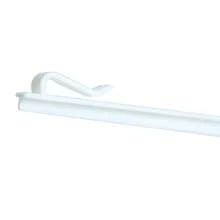 Séchoir pliable sur pied amovible blanc