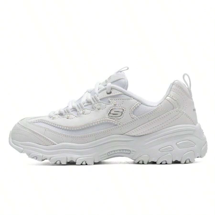 Skechers 休閒鞋緩震透氣女鞋日常旅行鞋896189-WHT - 白色 - 查看 1