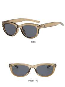 6PCS/4PCS/1PC Fashion PC Frame Glasses - Fashion Square Design, Suitable For Fashionable Men And Women, Suitable For Outdoors, Driving, Cycling, Party - Multicolor - View 6