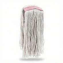 Basic All-Purpose Wet Mop Head Refill, Cut End, Cotton And Polyester Blend Clip-On Attached - 1 - View 3