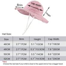 Baby Sun Hat Toddler Sun Protection Bucket Hats For Boys Girls Infant Wide Brim Beach Hat Baby Bucket Hat