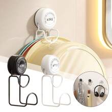 Strong Suction Cup Hooks Stainless Steel Suction Cup Holder For Bathroom Storage Rack Wall Hook Hanger Washbasin Hook - Multicolor - View 10
