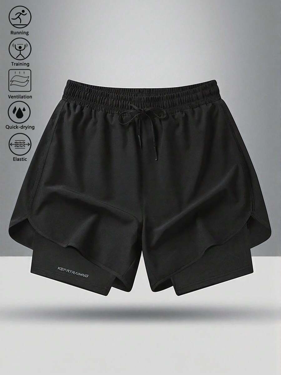 Women's Quick-Drying Yoga Shorts - Lightweight Breathable Training Sports Shorts, Women's Stretch Fitness Pants