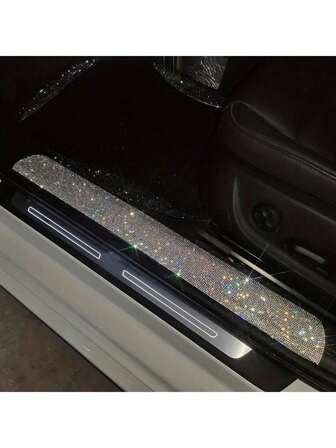 Flash Diamond 1 Threshold Strip Door Pedal Protector Car Door / Single Door