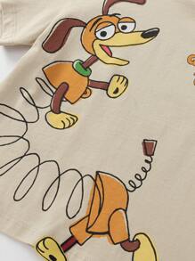 Balabala Disney Kurzarm-T-Shirts für Jungen Bequem und stilvoll - Leichte und luftige T-Shirts mit bezaubernder Cartoon-Grafik - perfekt für den Sommer