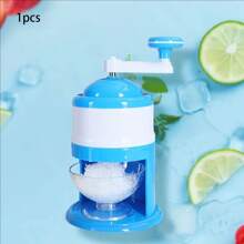 Manual Fruit Smoothie Machine - Compact Hand Cranked Ice Grinder, Made Of ABS Material, Round, Suitable For Home Use, Fruit Smoothie Machine | Modern Kitchen Appliances | Ice Grinder, 1 Bar Juice Stick, Crushed Ice Stick, Manual Mixer, Lemon Hammer, Juice Stick