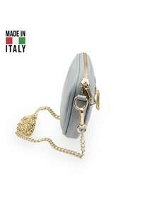 Women's Fashionable Chain Design Shoulder Bag For Daily Use - Baby Blue - View 4