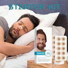 Disorder Nasal Strips - Boost Oxygen Intake, Improve Sleep Quality Solution- Sweat Resistant, Skin Safe Nasal Strips - Extra Strength Snore Stopper - (30+5pcs/Set - White - View 3