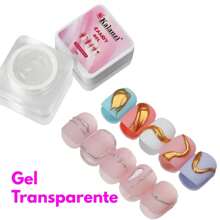 Gel Candy Kalanzi, Gel Candy, Gel para Relieves, Gel Solido - transparente - Ver 2