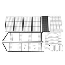 4Tier Retail Display Rack Stand, Snack Candy Display Organizer, Snack Rack, Basket Stand Cart - Black - View 7