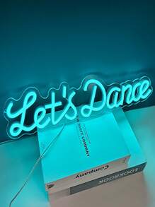 1 件霓虹灯 LED 标志 USB 供电装饰灯，适用于派对、卧室、房间、生日、墙壁 - 多色 - 查看 13