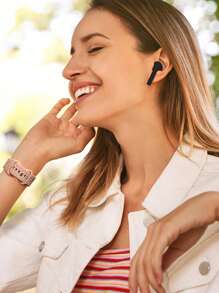 Leopard Floral Engraved Band Compatible With Apple Watch Band 49mm 45mm 44mm 42mm 41mm 40mm 38mm 46mm, Cheetah Waterproof Sport Silicone Wristbands Replacement Strap Compatible With IWatch Series 11 10 9 8 7 6 5 4 3 2 1 SE For Women - Milk Tea - View 6