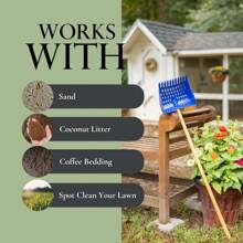 The Coop Scoop® | 2-In-1 Chicken Poop Scoop & Rake | Sand Sifting Shovel For Waste Removal