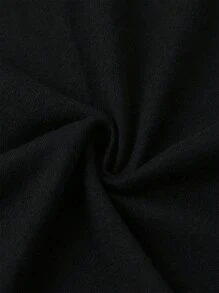 Lulu's wish 全新夏季男童摇滚印花短袖 T 恤、儿童休闲图案 T 恤、女童百搭衬衫 - 黑色 - 查看 6