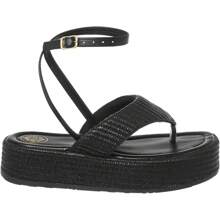 Women's Flatform Sandals Comfortable Flip Flops - Black - View 2