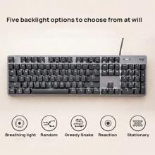 Logitech Keyboard K845 Wired Connection Comfortable Input Adjustable Tilt Angle 5 Backlight Modes Aluminum Shell Design Excellent Mechanical Key Switch Mechanical Feel