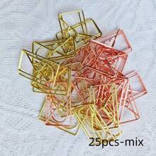 15/25/50 sztuk koperty kształt spinacze do papieru, zabawne słodkie spinacze do papieru zakładki klipsy do planowania dla zabawnych artykułów biurowych prezenty szkolne dekoracje ślubne, powrót do szkoły, artykuły szkolne