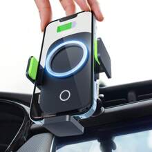 Magsafe Magnetic Dual-Mode Mobile Phone Bracket Car Wireless Charger For IPhone Car Accessories Phone Holder