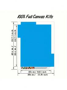 Custom 5D Crystal Resin Art Kit, Personalized Photo DIY Diamond Mosaic Painting Set, Includes Various Sizes And Tools, Full Drill Printed Diamond Painting, Creative Gift, Stress Relief - Multicolor - View 10
