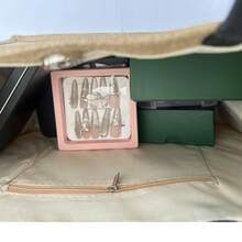 Large Capacity Linen Tote Bag With Tropical Print, Daisy, Letter, Geometric Pattern, Convenient For Carrying, Suitable For All Seasons - Brown - View 11