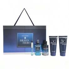 Men's Cologne Gift Set Long Lasting Eau De Toilette Fresh Woody Musk Fragrance 5 Piece Grooming Kit With Aftershave And Shower Gel For Daily Wear And Special Occasions