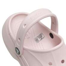 Crocs Beyacloud 女士木屐凉鞋，轻便舒适透气运动休闲鞋，室内和室外，208186-6PI - 裸粉 - 查看 9