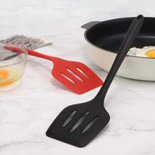 1pc Premium Large Silicone Cooking Shovel - Non-Stick, Leak-Proof & Durable - Perfect For Pizza, Fish & More, Ultra-Flexible & Long-Lasting
