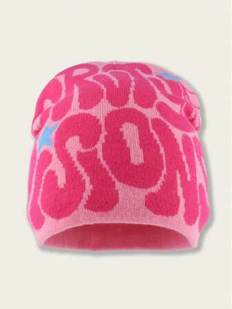 Gorra de moda de Streetwear estilo Hip Hop, sombreros tejidos de otoño e invierno