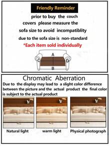 غطاء وسادة مقعد الأريكة الفاخر من الشينيل قطعة واحدة، متعدد الاستخدامات لجميع الفصول، باللون البيج البسيط الحديث، مقاوم للغبار وللانزلاق، غطاء أريكة أنيق، قابل للغسل في الغسالة، دافئ ومقاوم للاهتراء، مناسب للحيوانات الأليفة، يناسب أرائك ذات مقعد واحد/مقعدين/3/4 في غرفة النوم، المكتب، وغرفة المعيشة