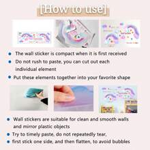 2X Flower Plants Electrostatic Glass Stickers Window Wall Decals Removable - Multicolor - View 8