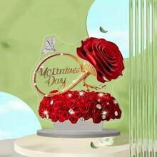 A2DFlatRoomDecorationForHappyMother'sDay,ARoseGiftForYourWife,PerfectlyCreatingARomanticAtmosphere,SuitableForYourLivingRoom,BedroomOrOffice-TheIdealGiftForValentine'sDayOrMother'sDayGraduationSeasonWeddingSeason