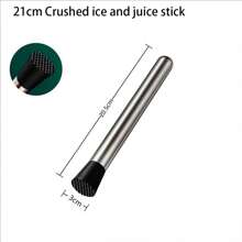 Manual Fruit Smoothie Machine - Compact Hand Cranked Ice Grinder, Made Of ABS Material, Round, Suitable For Home Use, Fruit Smoothie Machine | Modern Kitchen Appliances | Ice Grinder, 1 Bar Juice Stick, Crushed Ice Stick, Manual Mixer, Lemon Hammer, Juice Stick