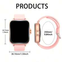 SIMSONLAB Smartwatch, kabellose Anrufe/Wählen, verschiedene App-Benachrichtigungen, geeignet für Männer und Frauen, Sportuhren, individuelle Hintergrundbilder